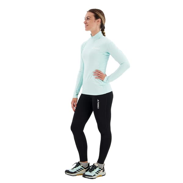 Adidas Leggings Organiser Multi Brushed Sort S Kvinde