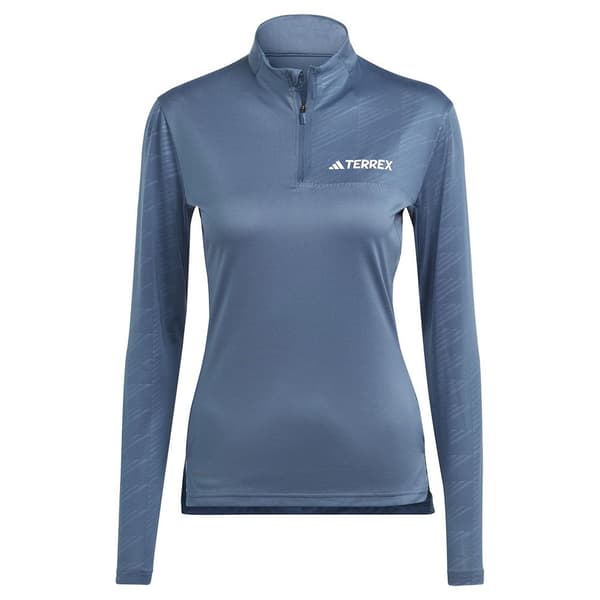 Adidas Langærmet T-shirt Terrex Multi Blå M Kvinde