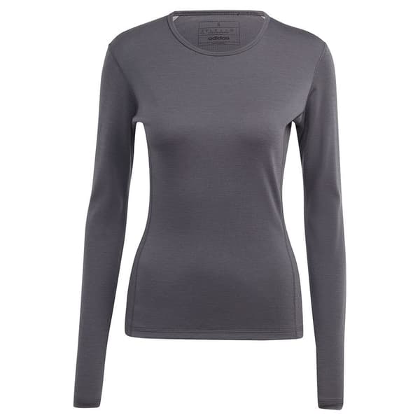 Adidas Langærmet T-shirt Xperior Merino 260 Baselayer Grå L Kvinde