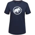 Miniatyrbild 3 av 4: Mammut Kortärmad T-shirt Core Classic Blå S Kvinna