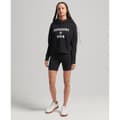 Miniatyrbild 4 av 5: Superdry Luvtröja Code Core Sport Crop Box Svart XS Kvinna