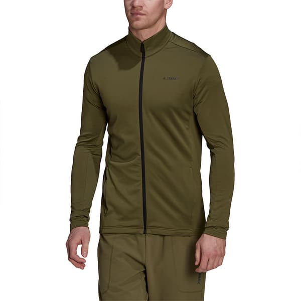 Adidas Tröja Med Full Dragkedja Motion Röd M Man