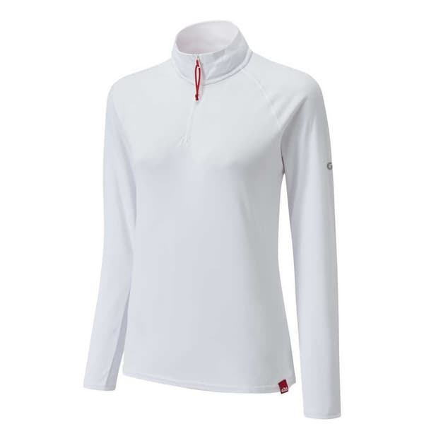 Gill Langærmet T-shirt Uv Tec Hvid 42 Kvinde