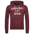 Pikkukuva 2 / 5: Superdry Huppari Vintage Corp Logo Marl Punainen M Mies