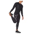 Pikkukuva 3 / 4: 2xu Compression Pitkähihainen T-paita Core Musta M Mies