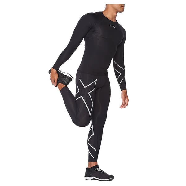 2xu Kompression Långärmad T-shirt Core Svart S Man