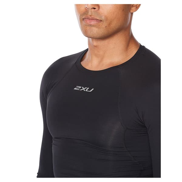 2xu Kompression Långärmad T-shirt Core Svart S Man