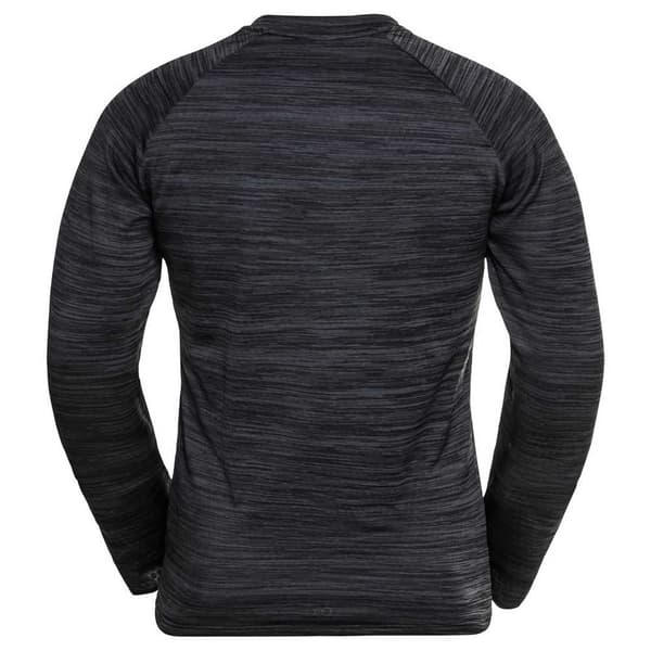 Odlo Langærmet T-shirt Run Easy Warm Sort L Mand
