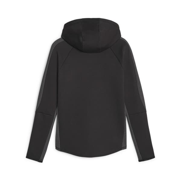 Puma Sweatshirt Med Full Dragkedja Evostripe Svart S Kvinna