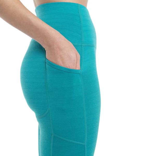 Icebreaker Leggingsit Fastray High Rise Merino Vihreä M Nainen