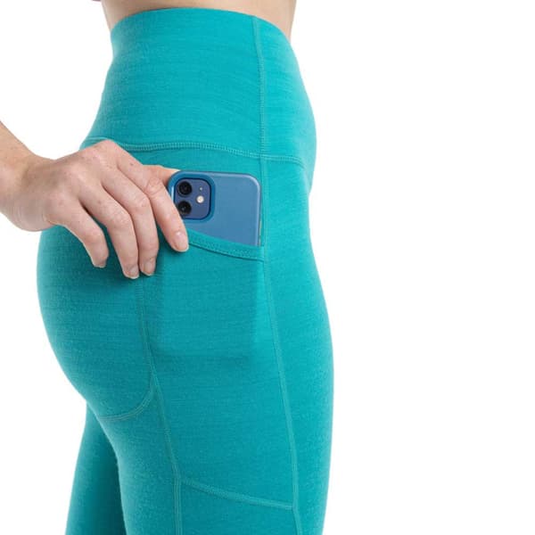 Icebreaker Leggingsit Fastray High Rise Merino Vihreä M Nainen