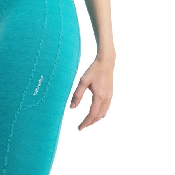 Icebreaker Leggingsit Fastray High Rise Merino Vihreä M Nainen