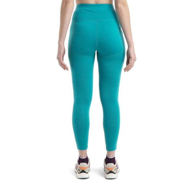 Icebreaker Leggingsit Fastray High Rise Merino Vihreä M Nainen