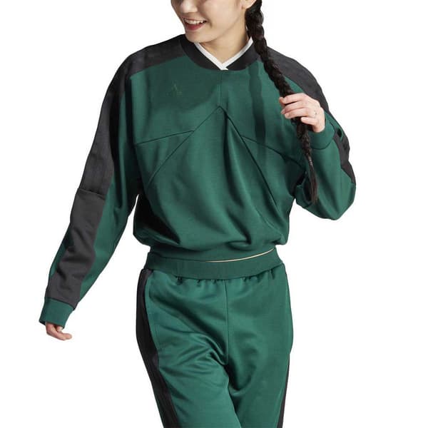 Adidas Sweatshirt Tiro Grøn M Kvinde