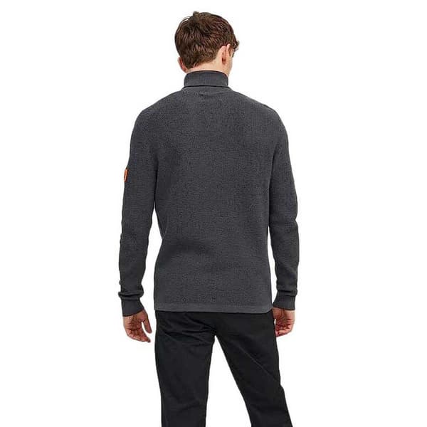 Jack & Jones Sweatshirt Jcoclassic Waffle Sort L Mand