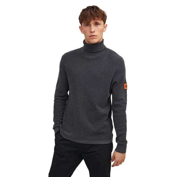 Jack & Jones Sweatshirt Jcoclassic Waffle Sort L Mand