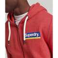 Miniatyrbild 4 av 5: Superdry Sweatshirt Med Full Dragkedja Vintage Cl Seasonal Röd S Man