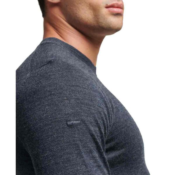 Superdry Sweatshirt Studios Merino Blå XL Mand