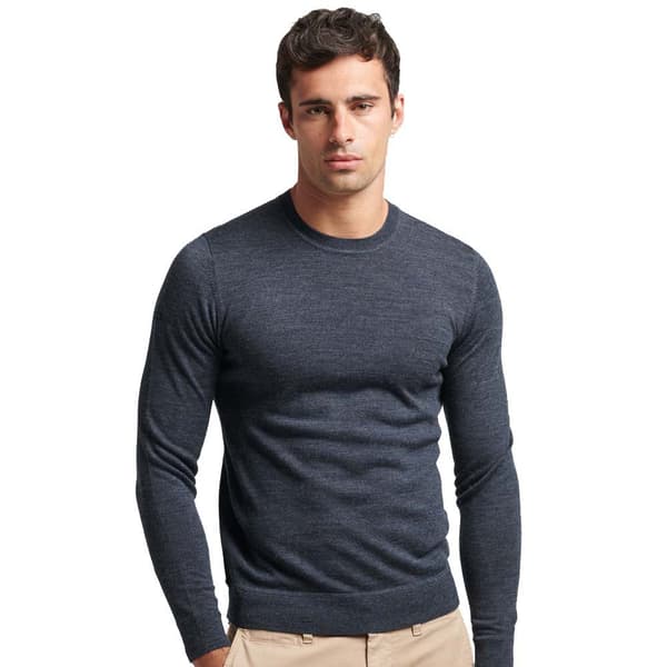 Superdry Sweatshirt Studios Merino Blå XL Mand