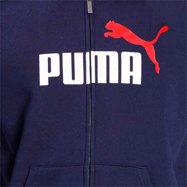 Puma Luvtröja Essential 2 Colors Blå L Man