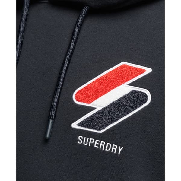 Superdry Hættetrøje Code Sl Classic Che Sort M Mand