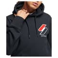Miniatyrbillede 2 af 4: Superdry Hættetrøje Code Sl Classic Che Sort M Mand