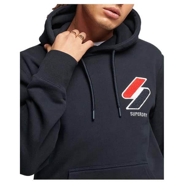 Superdry Hættetrøje Code Sl Classic Che Sort M Mand