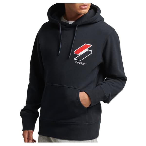 Superdry Luvtröja Code Sl Classic Che Svart M Man
