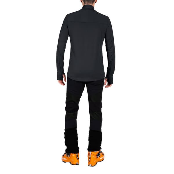 Vaude Langærmet T-shirt Livigno Ii Sort XL Mand