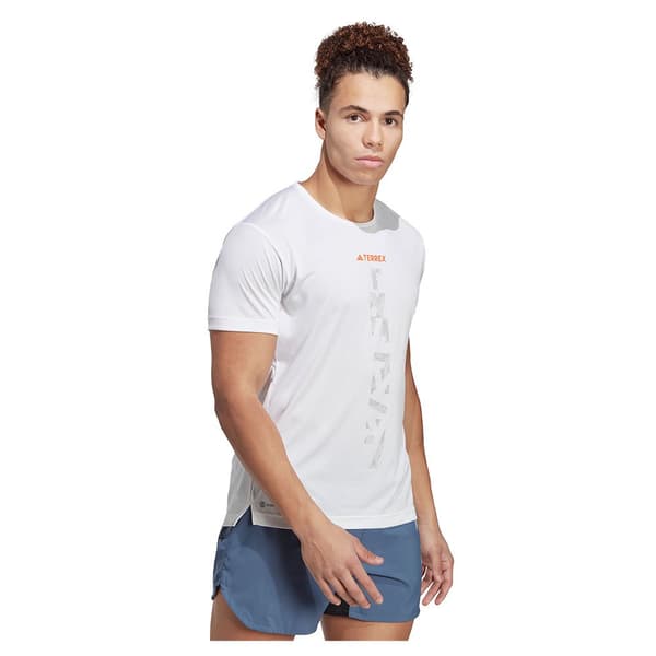Adidas Kortärmad T-shirt Agr Vit 2XL Man