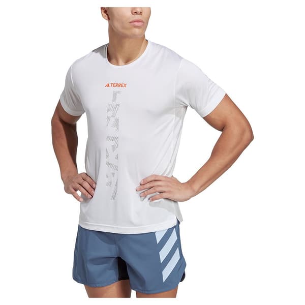 Adidas Kortärmad T-shirt Agr Vit 2XL Man