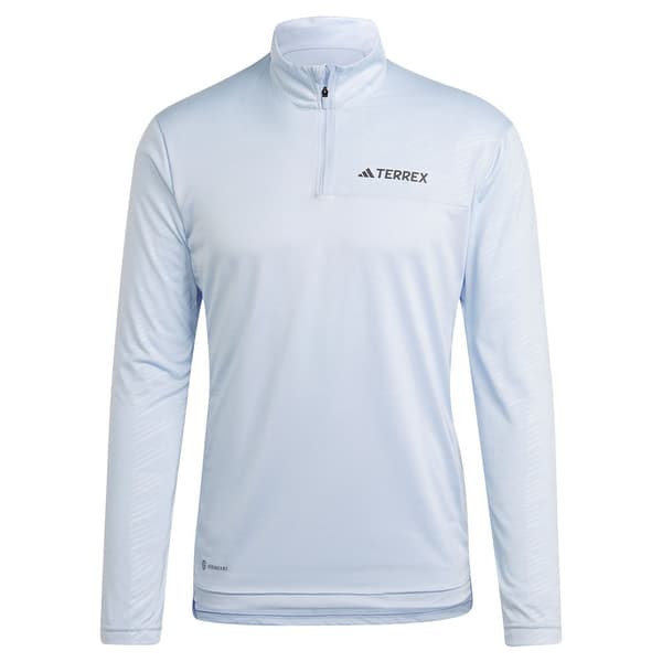 Adidas Långärmad T-shirt Mt Blå S Man