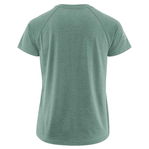 KlÄttermusen Kortärmad T-shirt Fafne Grönt S Kvinna