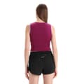 Pikkukuva 2 / 5: Icebreaker Hihaton T-paita Zone Knit Cropped Violetti M Nainen