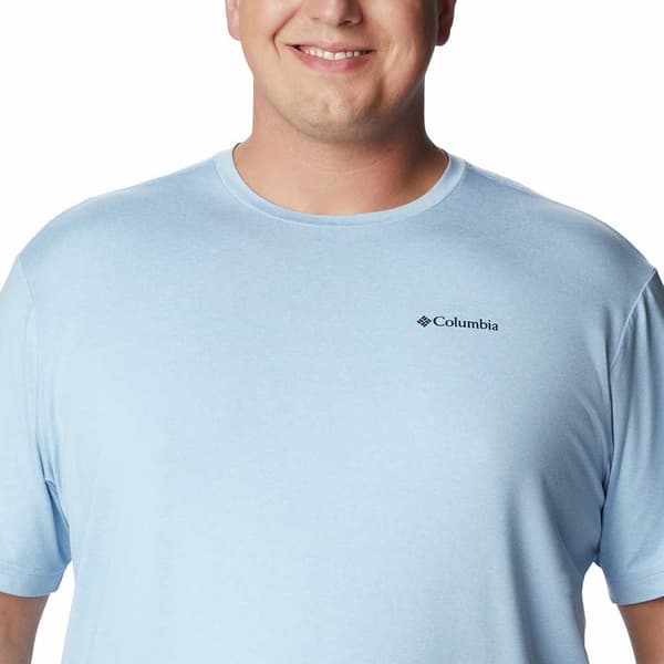Columbia Kortærmet T-shirt Tech Trail Graphic Blå M Mand