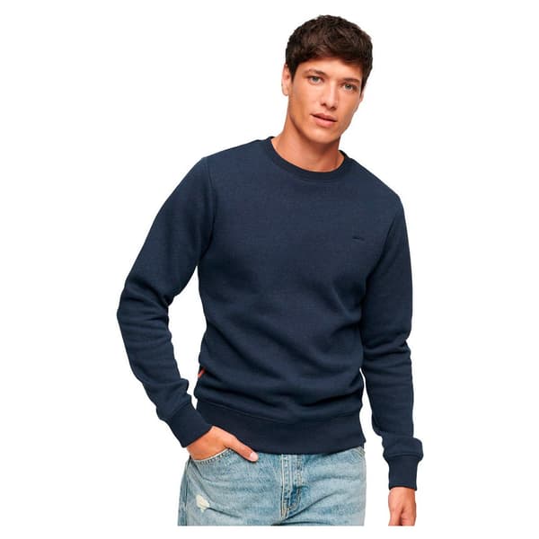 Superdry Tröja Essential Logo Blå S Man