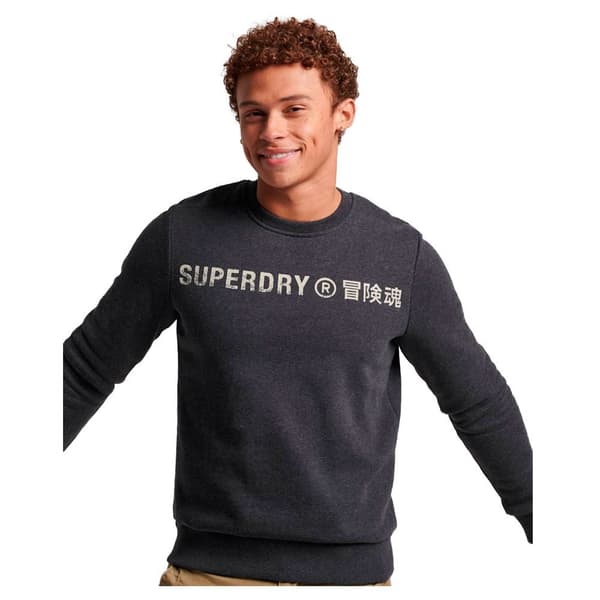 Superdry Huppari Workwear Logo Vintage Musta L Mies