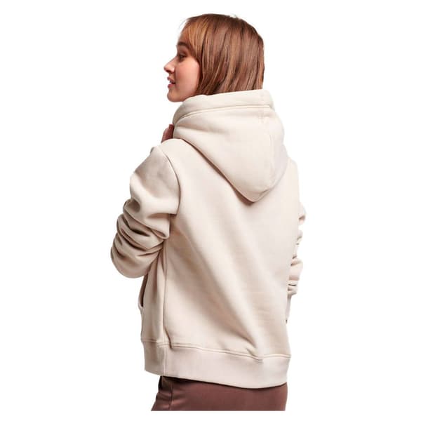 Superdry Huppari Essential Logo Beige S Nainen
