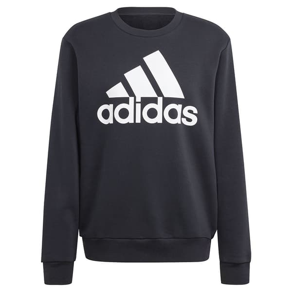 Adidas Tröja Essentials Fleece Big Logo Svart M / Regular Man