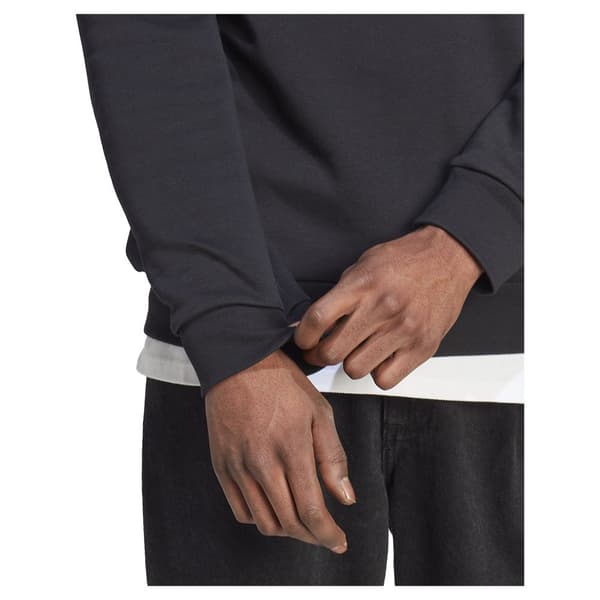 Adidas Tröja Essentials Fleece Big Logo Svart M / Regular Man