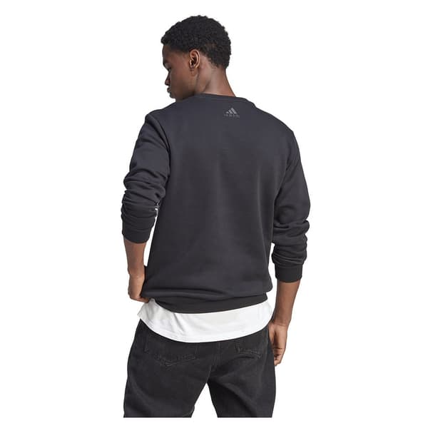 Adidas Tröja Essentials Fleece Big Logo Svart M / Regular Man