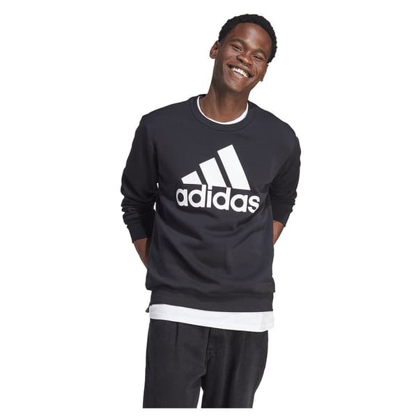 Adidas Tröja Essentials Fleece Big Logo Svart M / Regular Man
