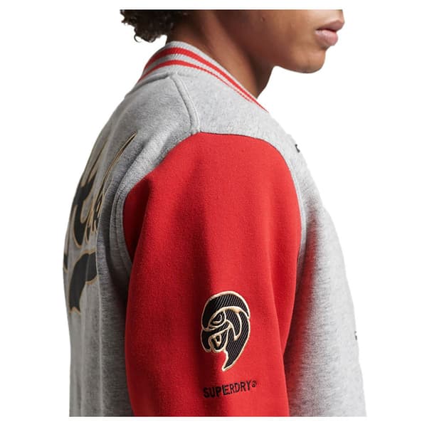 Superdry Huppari Vintage Collegiate Bomber Valkoinen XL Mies
