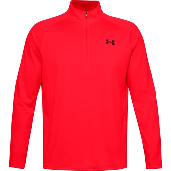 Under Armour T-shirt Med Halv Dragkedja Tech 2.0 Röd L / Regular Man