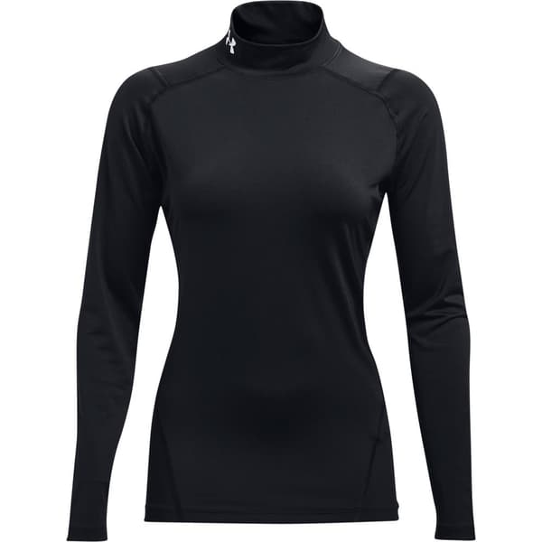 Under Armour Pitkähihainen T-paita Heatgear Armour Comp Mock Musta M / Regular Mies