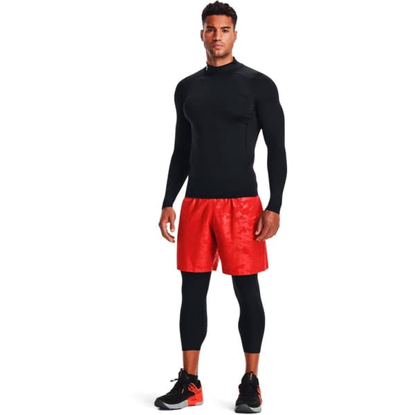 Under Armour Pitkähihainen T-paita Heatgear Armour Comp Mock Musta M / Regular Mies