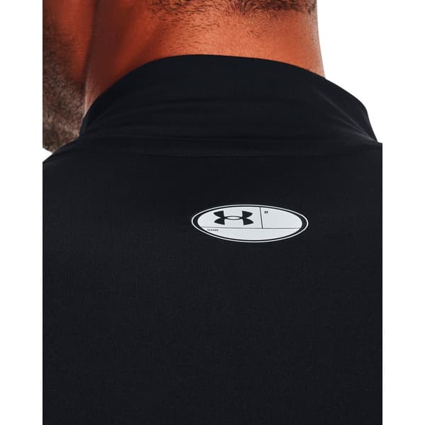 Under Armour Pitkähihainen T-paita Heatgear Armour Comp Mock Musta M / Regular Mies
