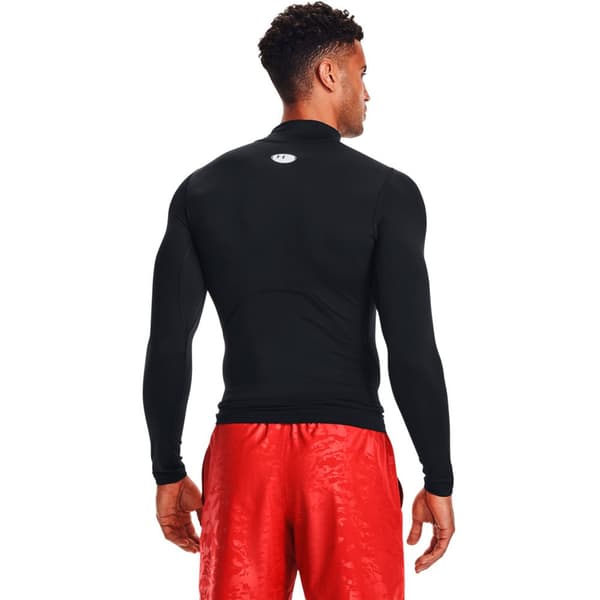 Under Armour Pitkähihainen T-paita Heatgear Armour Comp Mock Musta M / Regular Mies
