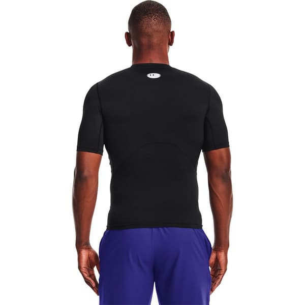 Under Armour Kortärmad Kompression T-shirt Heatgear Svart M / Regular Man