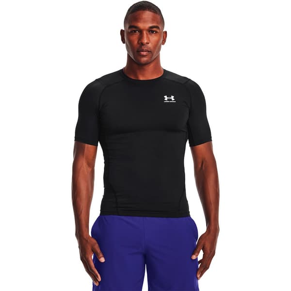 Under Armour Kortärmad Kompression T-shirt Heatgear Svart M / Regular Man